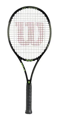 WILSON Blade 104 Tns Rkt W/O Cvr 2 Serena Williams Racchetta, Nero/Giallo (Nero/Lime)