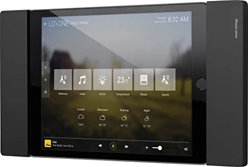 smart things solutions S09 B Supporto da Parete/Base di Ricarica per Apple iPad Mini 4 Nero