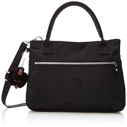 Kipling Sevrine, Borsa a Tracolla Donna, Nero (Black), 22,5 x 11,5 x 32 cm