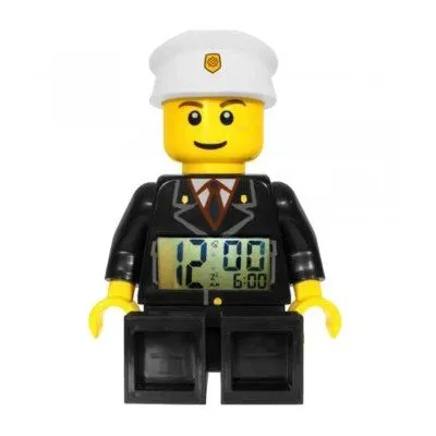 LEGO City 9002274 Sveglia retroilluminata per bambini minifigure poliziotto