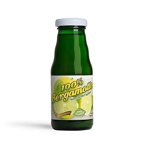 SUCCO PURO DI BERGAMOTTO 100% 200 ML CARTONE DA 10 PEZZI