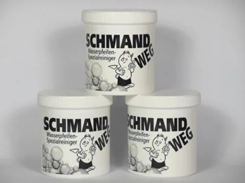 Schmand Weg - Detergente per vetri, 3 barattoli da 150 grandezze, 450 g