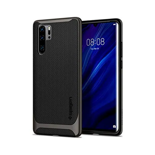 Spigen Neo Hybrid, Cover Huawei P30 PRO, Tecnologia Air Cushion e Protezione Mil Grade Shock Absorption Migliorata Kickstand per Huawei P30 PRO - Gunmetal