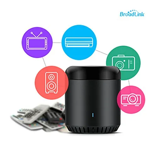 Originale Broadlink RM Mini3 Smart Home automazione universale WiFi/IR/4G Wireless Controller intelligente di SmartPhone (Black Bean)