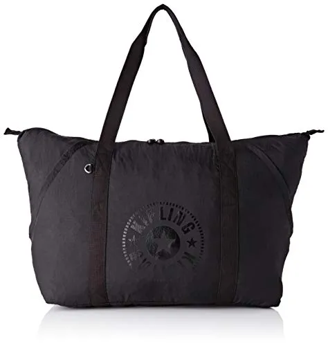 Kipling Art Packable - Borse a secchiello Donna, Nero (Black Light), 57x37x18 cm (B x H T)