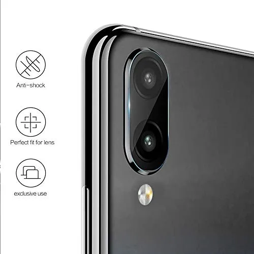 TUUT [3 Pack] Pellicola Fotocamera per Xiaomi Redmi Note 7, Film di Protezione in Vetro temperato Senza Bolle, [Ultra HD] [2.5D] [Trasparente] [Durezza 9H] [AntiGraffio] [Facile da Installare]