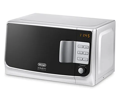 De'Longhi MW20G Forno Microonde (1155W, 230V, 50 Hz, 44x38x25 cm), Colore Bianco