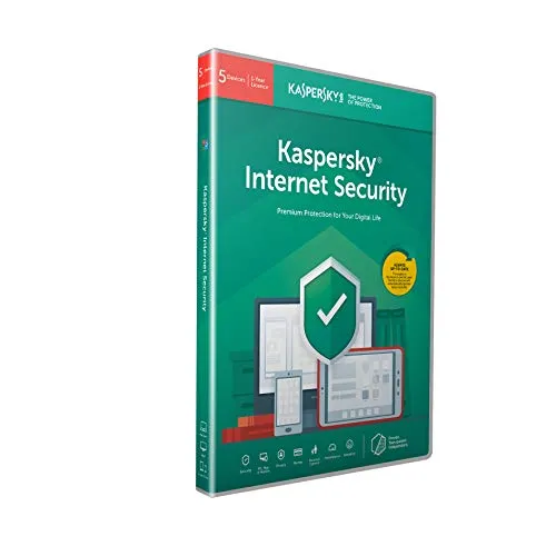 Kaspersky Internet Security 2018 | 5 Devices | 1 Year | PC/Mac/Android | Download