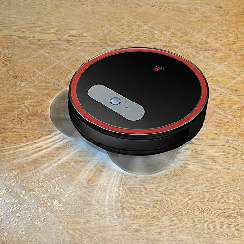 Aspirapolvere robot con Wifi, aspirapolvere e sbarra Aspirapolvere robot 2 in1, controllo APP, funziona con Alexa e Google, aspirapolvere automatici, super silenzioso-Lefant M501-B