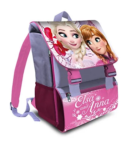 zaino Frozen Anna Elsa zaino ESTENSIBILE ITALIANO Scuola elementare