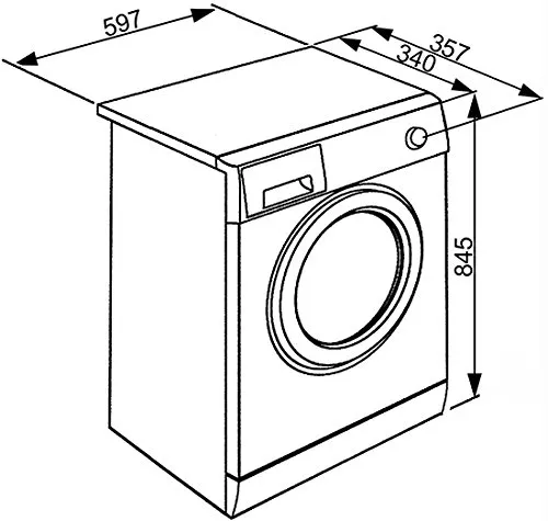 Smeg LBW410CIT Libera installazione Carica frontale 4kg 1000Giri/min A+ Bianco lavatrice