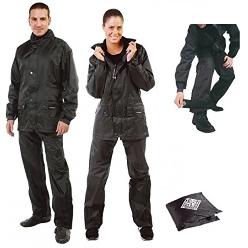 TUCANO URBANO Set Diluvio Light Giacca e Pantalone Antipioggia Nero XXL