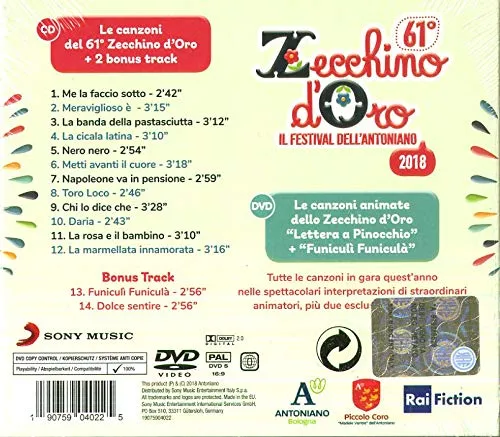 Zecchino D'Oro 61^ Edizione [1 CD + 1 DVD]