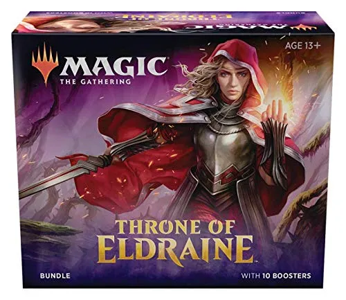 Magic The Gathering MTG Throne of Eldraine Bundle - English