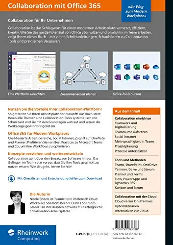 Collaboration mit Office 365: Modern Workplace. Konzepte, Werkzeuge und Lösungen