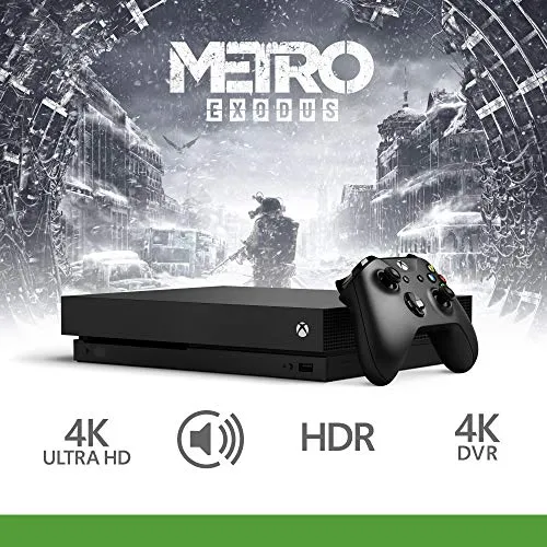 Microsoft Bundle Xbox One X Metro Saga, 1TB, 4K Ultra HD, HDR