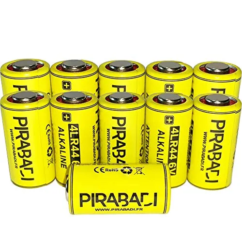 10 pezzi 4LR44 6 V Batterie alcaline senza mercurio PX28, 4 G13, 476 A, L1325, A544, a4034px per la telecomando, Laser Rosso, Stop Barking, bellezza
