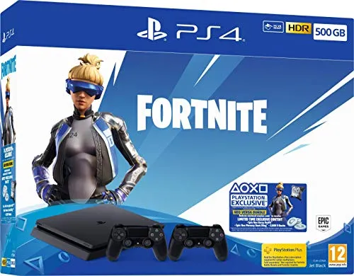 Fortnite Neo Versa 500GB PS4 Bundle with Second DualShock 4 Controller - PlayStation 4 [Edizione: Regno Unito]