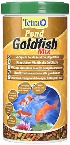 Pond Goldfish Mix 1 Litre (Pack of 2)