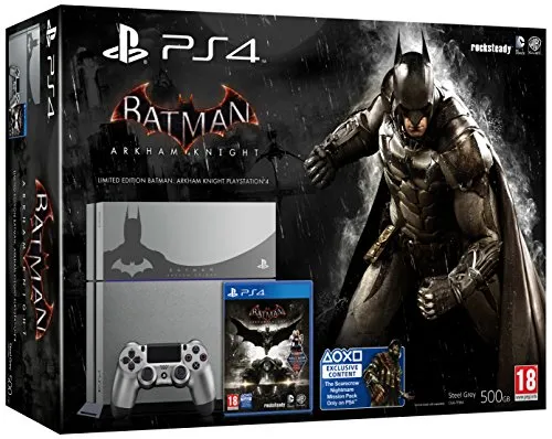 PlayStation 4 Steel Grey + Batman Arkham Knight [Bundle Limited]