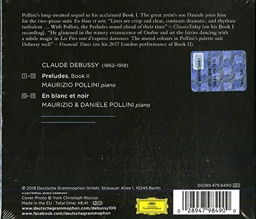 Preludes (Libro Ii) En Blanc Et Noir Per 2 Pianoforti