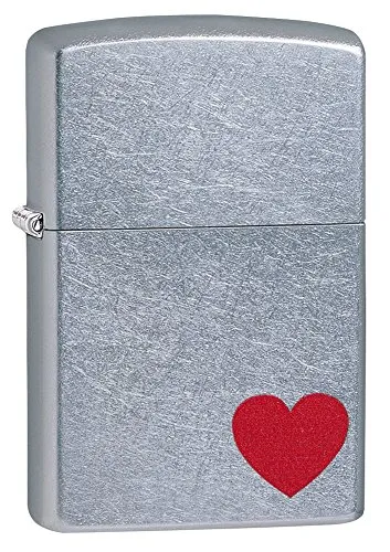 Zippo 29060 Accendino a Benzina, Ottone, Grigio, 5,70 x 3,70 x 1,20 cm