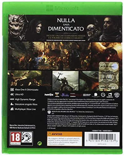 La Terra di Mezzo: L'Ombra della Guerra - Silver Edition - Xbox One