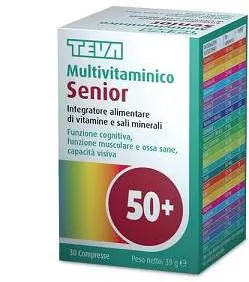  Multivitaminico Senior Integratore Vitamine E Minerali 30 Compresse