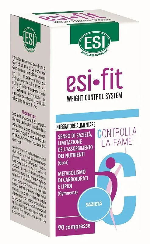 Esi Fit Sazietà Controlla La Fame Integratore 90 Compresse