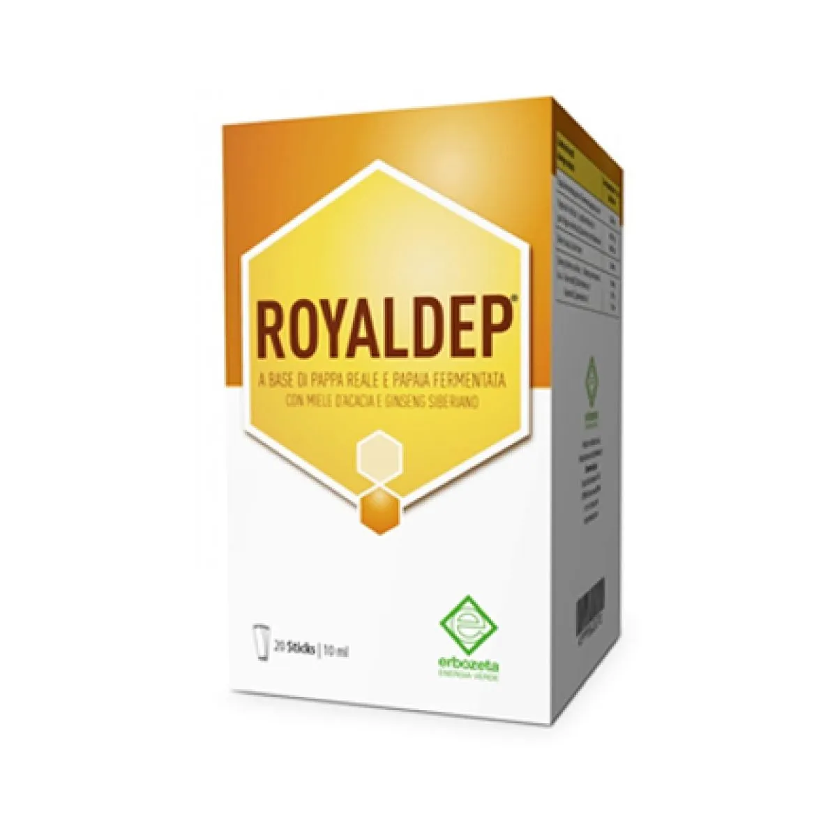 Royaldep Integratore Energetico 20 Stick Liquidi