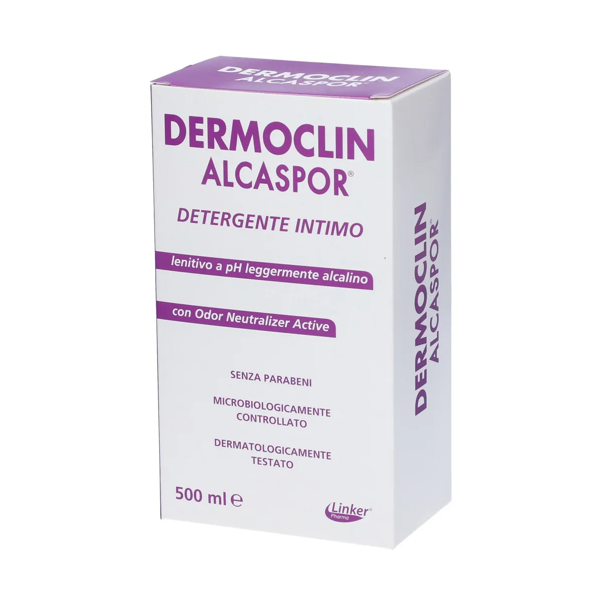 Dermoclin Alcaspor Detergente Intimo Lenitivo 500ml