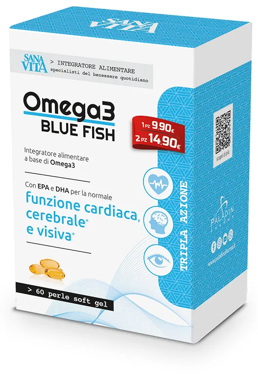  Omega3 Blue Fish 60 Perle Softgel