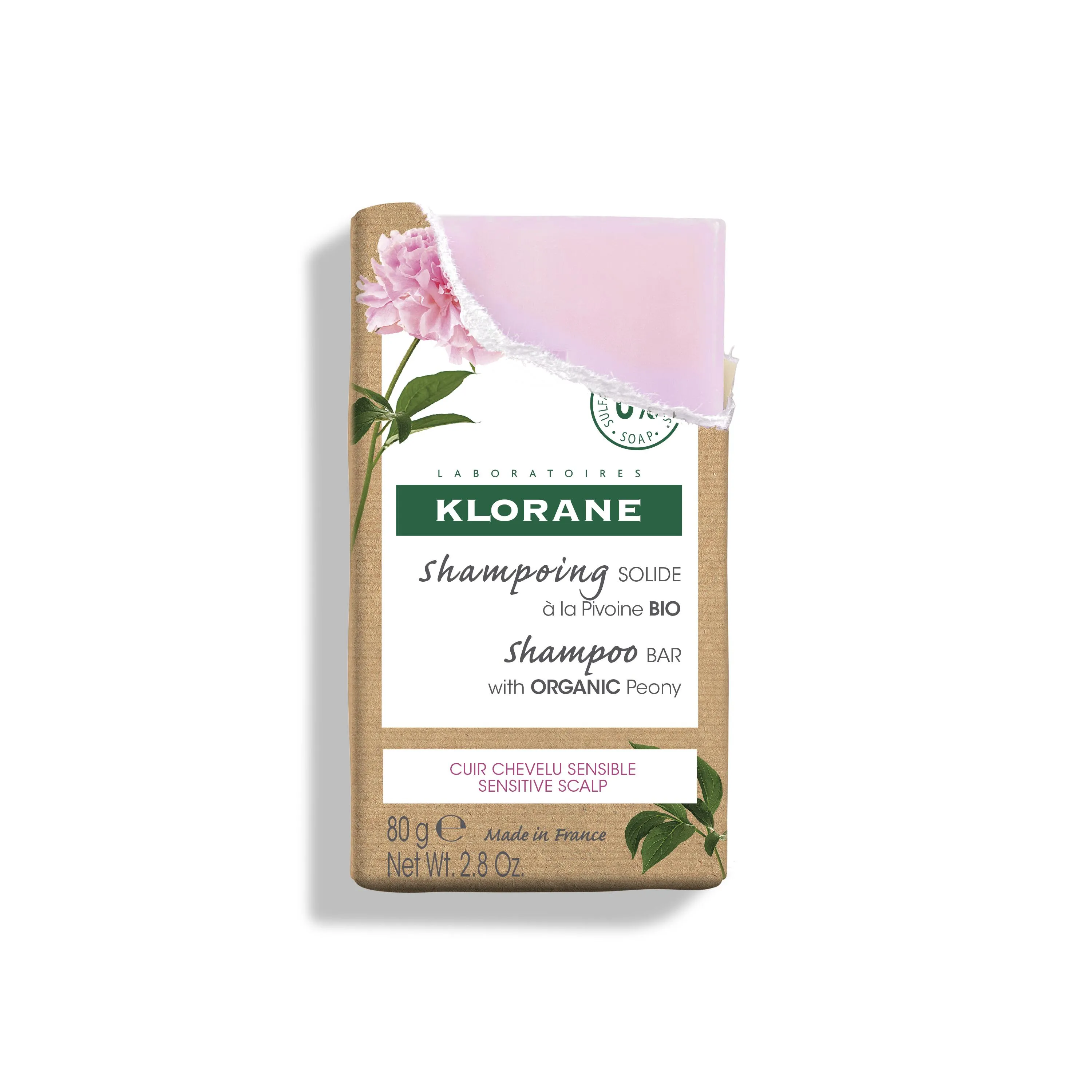  Shampoo Solido Lenitivo Peonia Bio Cute Sensibile 80g