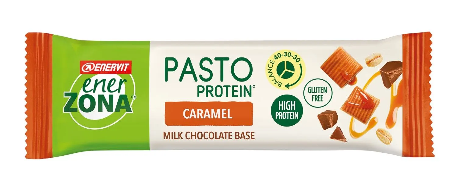  Enerzona Pasto Protein Caramel Barretta Proteica 55g