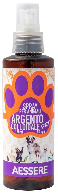  Argento Colloidale Pet Spray Per Animali 50ppm 150ml