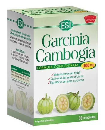 Esi Garcinia Cambogia Integratore Peso Corporeo 60 Compresse