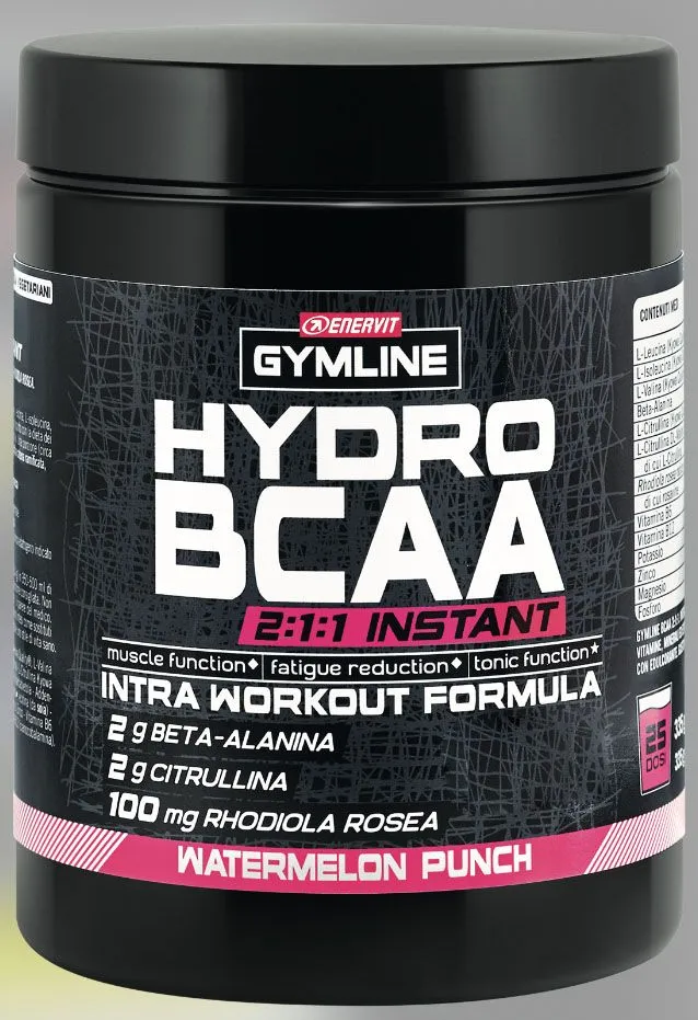  Gymline Muscle Hydro Instant Bcaa 2:1:1 Gusto Melone 335g