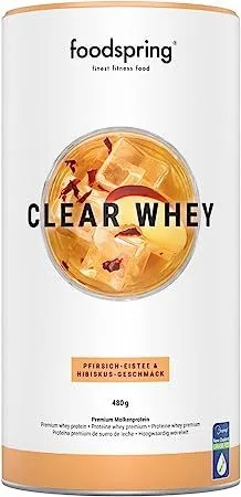  Clear Whey Tè Freddo Alla Pesca E Ibisco 480g