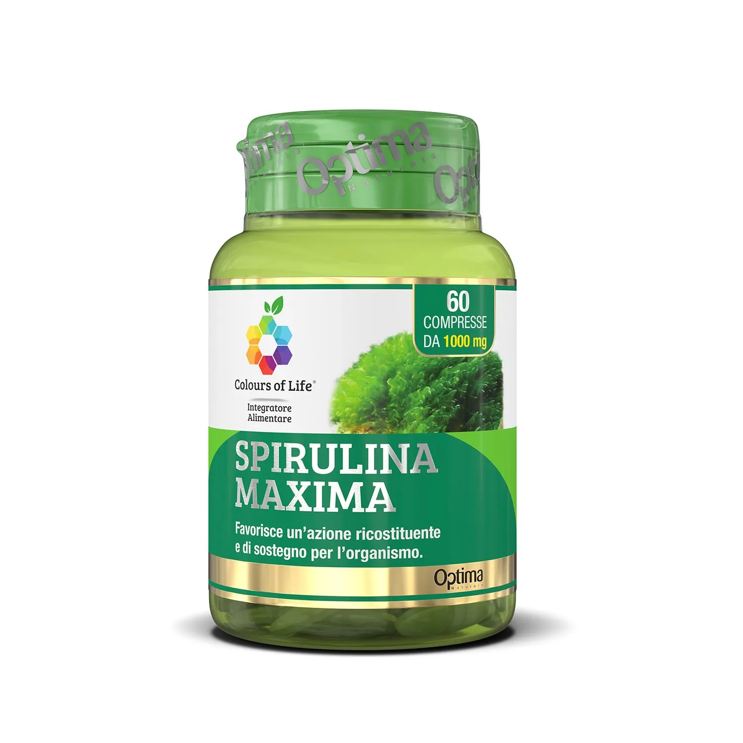  Spirulina Integratore Tonico 60 Compresse