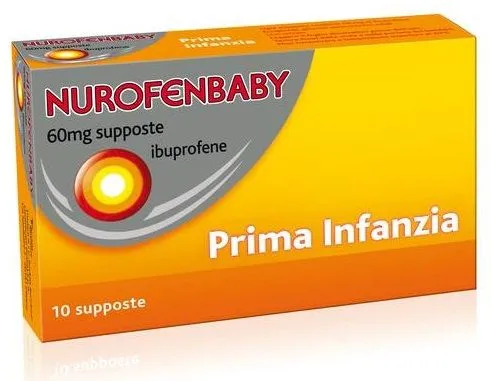 baby 60mg Ibuprofene Prima Infanzia 10 Supposte