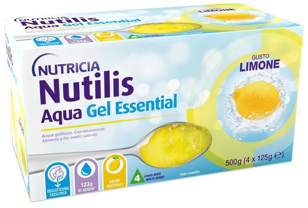  Nutilis Aqua Gel Essential Limone 4x125g