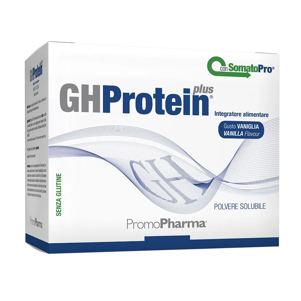 Gh Protein Plus Neutro Vaniglia Integratore Aminoacidi 20 Bustine