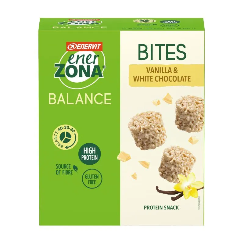  Enerzona Balance Bites Vanilla E White Chocolate 5 Minipack