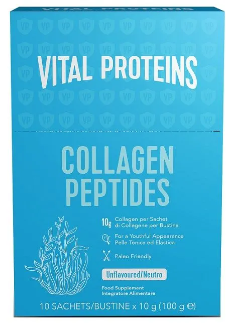 Vital Proteins Collagen Peptides Integratore Pelle 10 Bustine