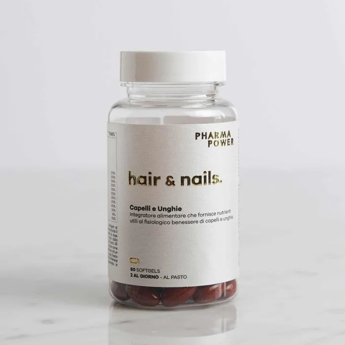 Pharmapower Hair & Nails Integratore Capelli E Unghie 60 Softgels