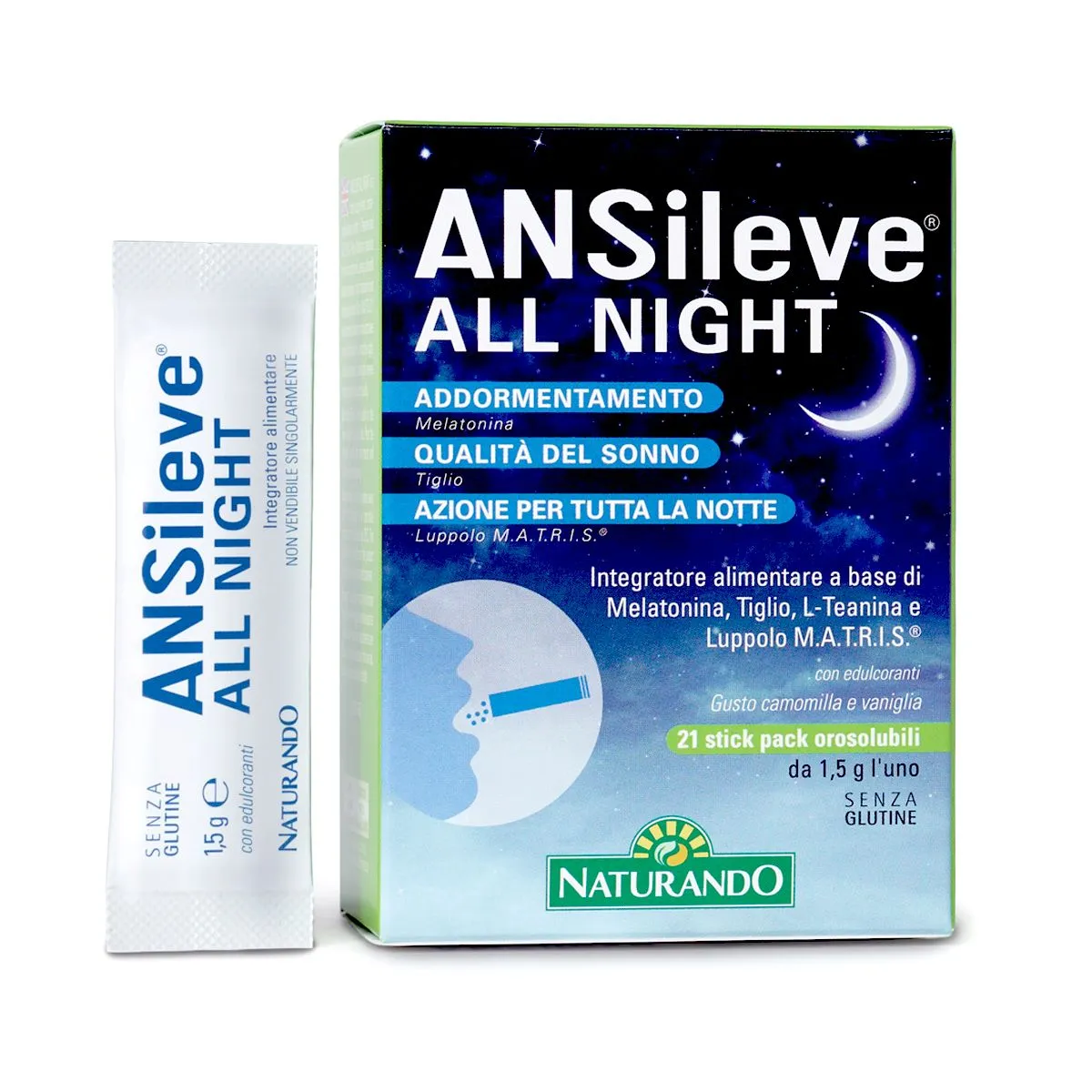 Ansileve All Night 21 Bustine