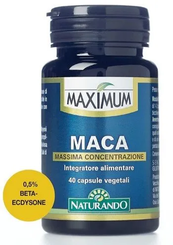 Maximum Maca Integratore Stanchezza 40 Capsule