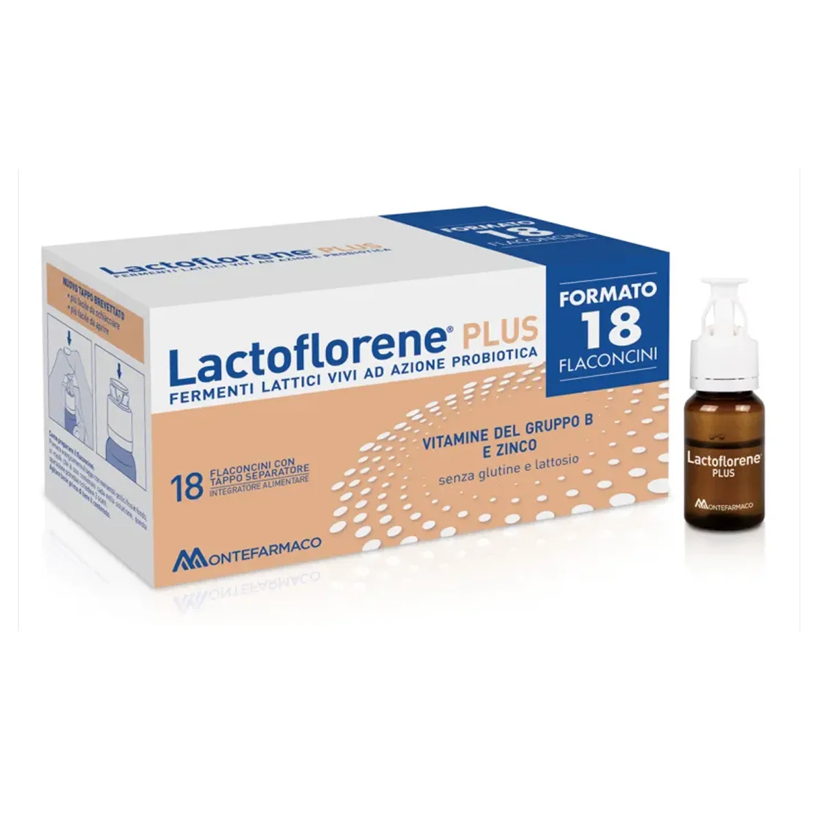  Plus Integratore Fermenti Lattici 18 Flaconcini