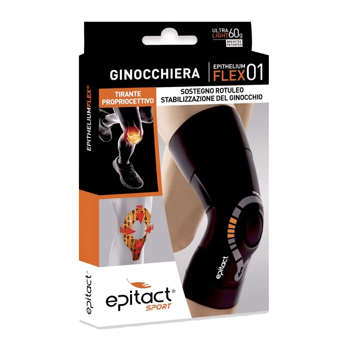  Sport Ginocchiera Stabilizzante Misura L