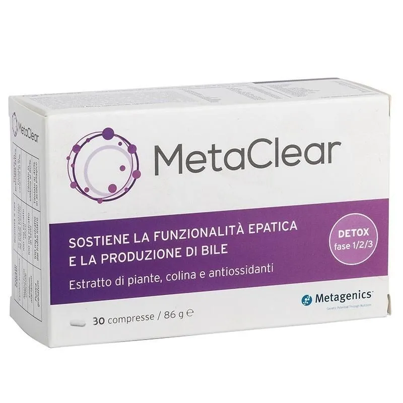  Metaclear Epatica 30 Compresse